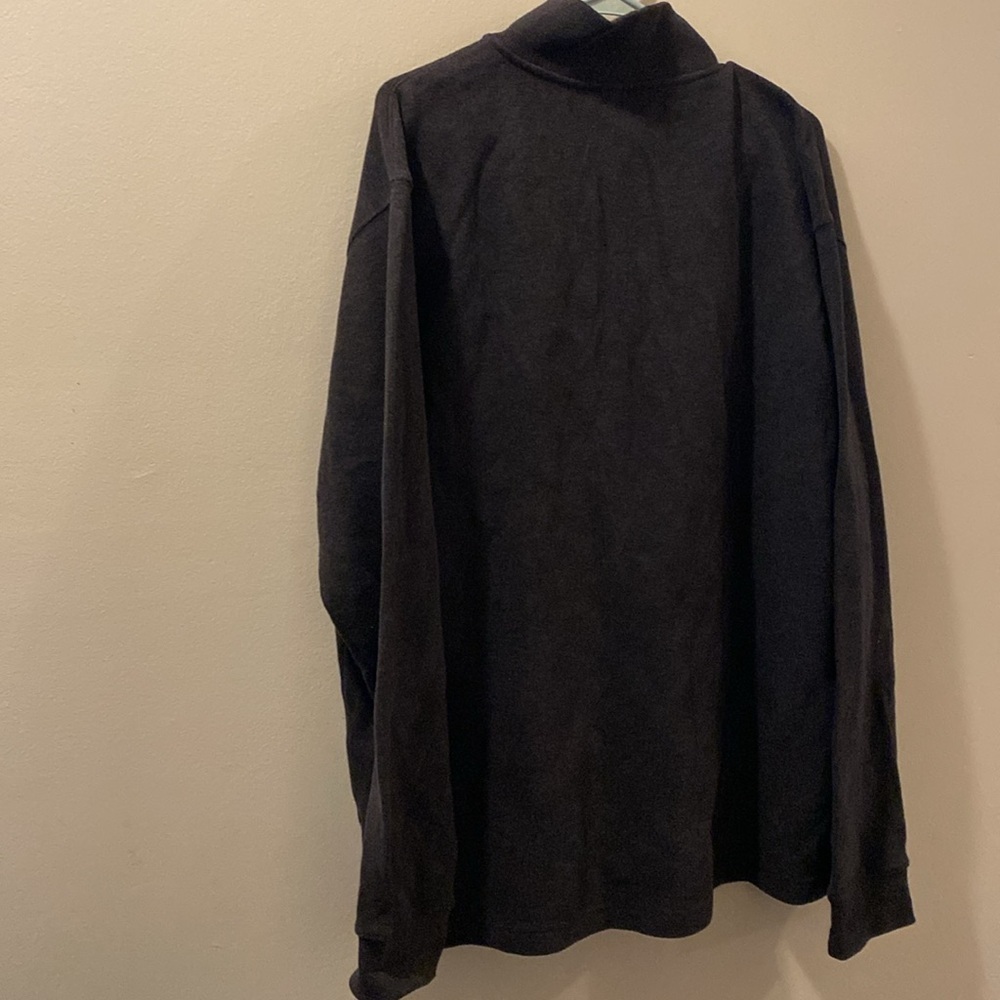 Rodd & Gunn mens XL gray 100% cotton dark gray quarter zip - great condition - Picture 6 of 6